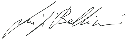 Firma di Luigi Bellinzoni